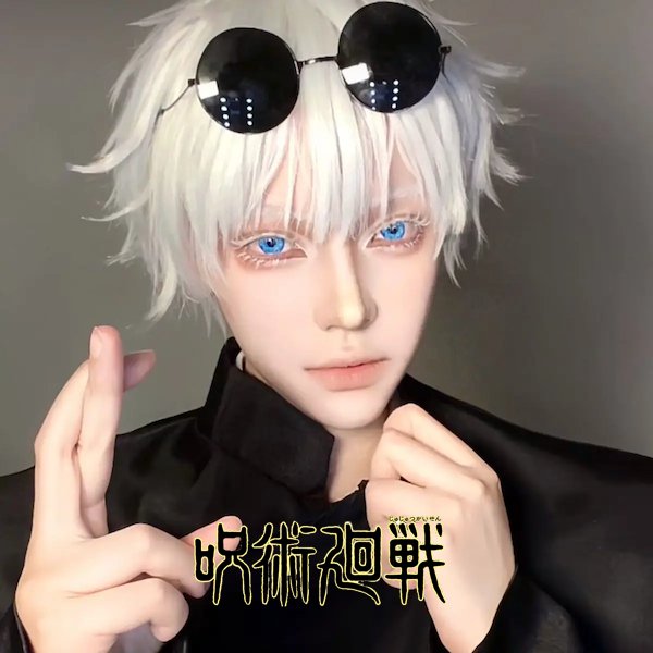 呪術廻戦 五条悟 カラコン 2枚セットの画像