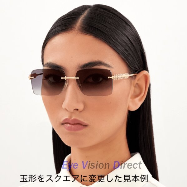 CARTIER キャットアイフレムメカネ CT0565O 001 クラッシュ ドゥ カルティエ 眼鏡フレーム CT0565O 001