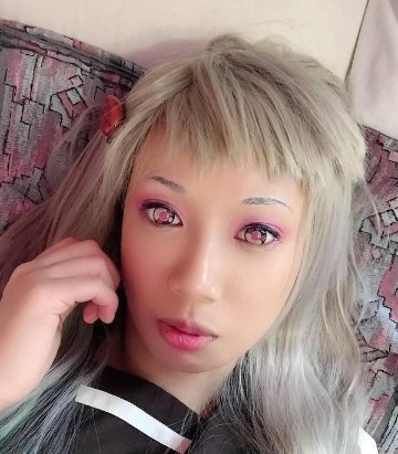 地縛少年花子くん 八尋寧々 カラコン 2枚セットの画像