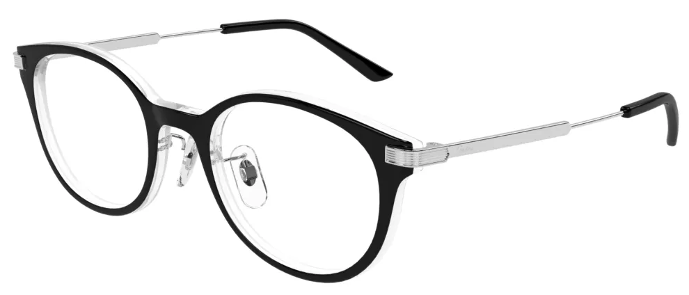 シグネチャー C ドゥ カルティエ 眼鏡フレーム CT0531OJ 001 チタン