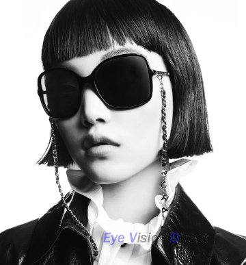 シャネル サングラス CH5210Q C622/S4 ジュエリーチェーン付きの画像