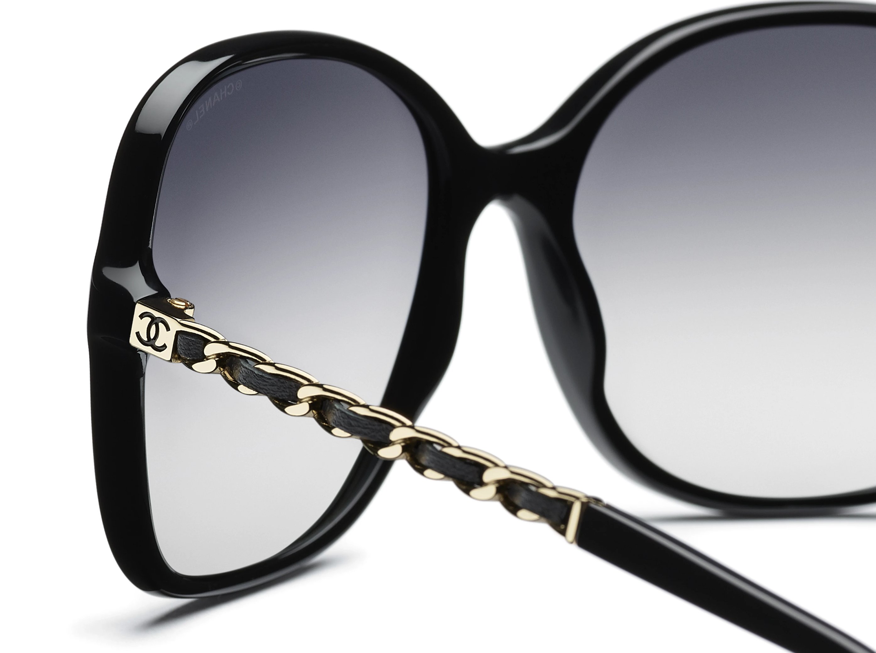 シャネル サングラス CH5210Q CN501/3C ラムスキンの画像