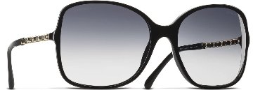 シャネル サングラス CH5210Q CN501/3C ラムスキンの画像