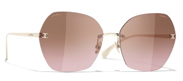 シャネル サングラス CH4271T C395/9T チタンの画像
