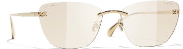 シャネル サングラス CH4286ST C395/SW チタン ブルーライトカットの画像