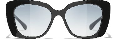 シャネル サングラス CH5422B C1462/3F Blue Strassの画像