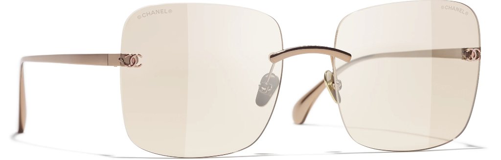 シャネル サングラス CH4287ST C226/SW チタン ブルーライトの画像