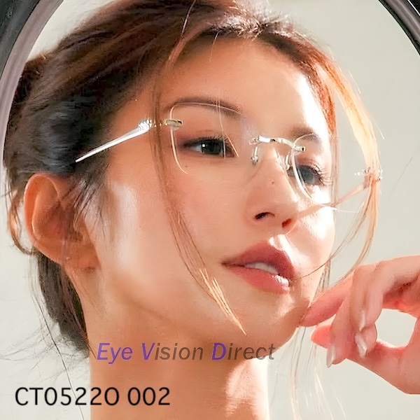 パンテール ドゥ カルティエ 眼鏡フレーム CT0522O 002の画像