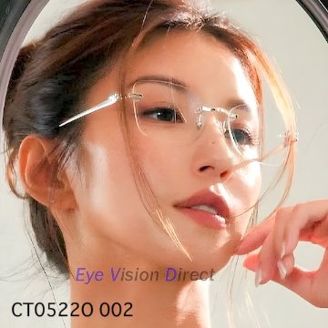 パンテール ドゥ カルティエ 眼鏡フレーム CT0522O 002の画像