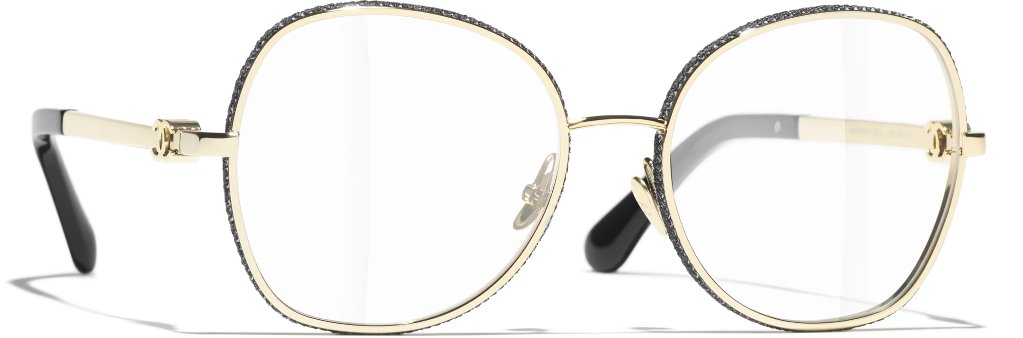 シャネル 眼鏡フレーム CH2218 C395 デニムの画像