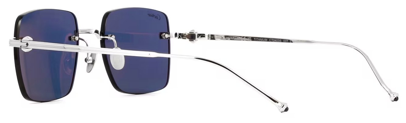 パシャ ドゥ カルティエ サングラス CT0403S 001 チタンの画像