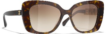 シャネル サングラス CH5422B C714/S9 Gold Strass 偏光の画像