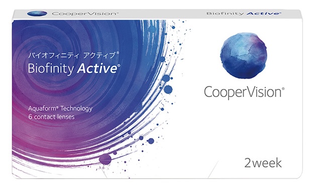 バイオフィニティ アクティブ 1箱6枚入の画像