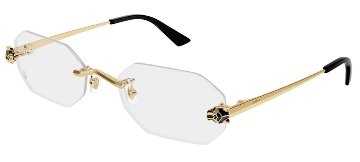 パンテール ドゥ カルティエ 眼鏡フレーム CT0599O 001の画像