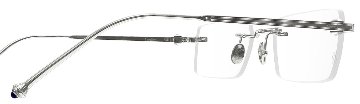 パシャ ドゥ カルティエ 眼鏡フレーム CT0619O 002 チタンの画像