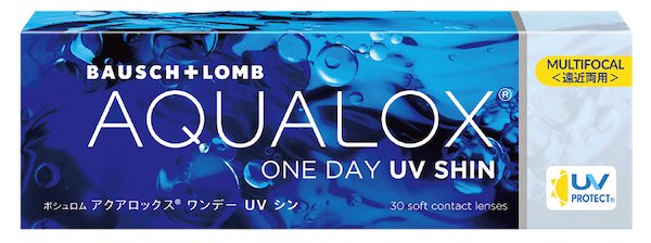 アクアロックス ワンデー UV シン マルチフォーカル 1箱30枚入 近視/遠視の画像
