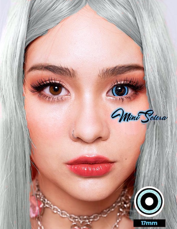 ONE PIECE Mini Sclera 17mm ニコ・ロビン ミニ全眼 2枚1組の画像