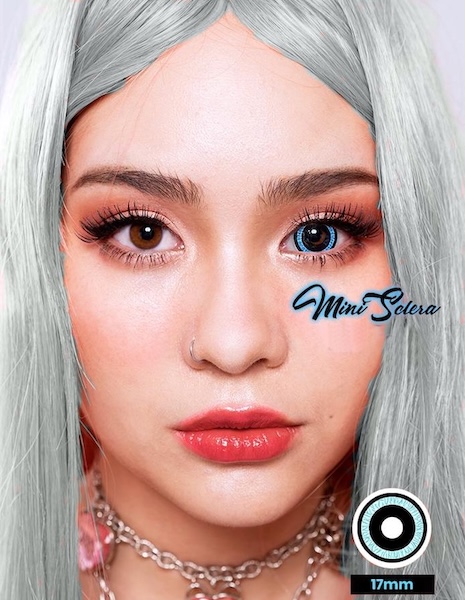 ONE PIECE Mini Sclera 17mm ニコ・ロビン ミニ全眼 2枚1組の画像