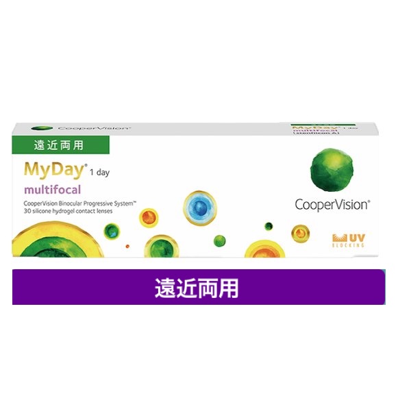 マイデイ マルチフォーカル 1箱30枚入 近視/遠視の画像