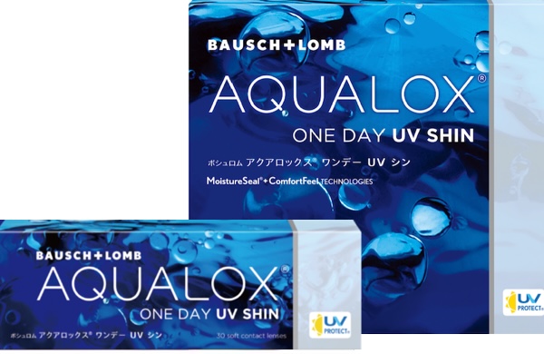 アクアロックス ワンデー UV シン 1箱30/90枚入 近視/遠視の画像