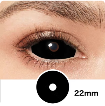 Black Out Sclera 22mm ブラックアウト全眼の画像