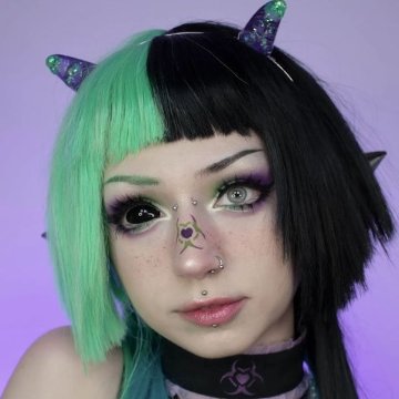 Black Out Sclera 22mm ブラックアウト全眼の画像