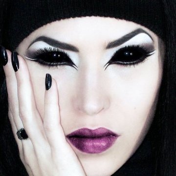 Black Out Sclera 22mm ブラックアウト全眼の画像