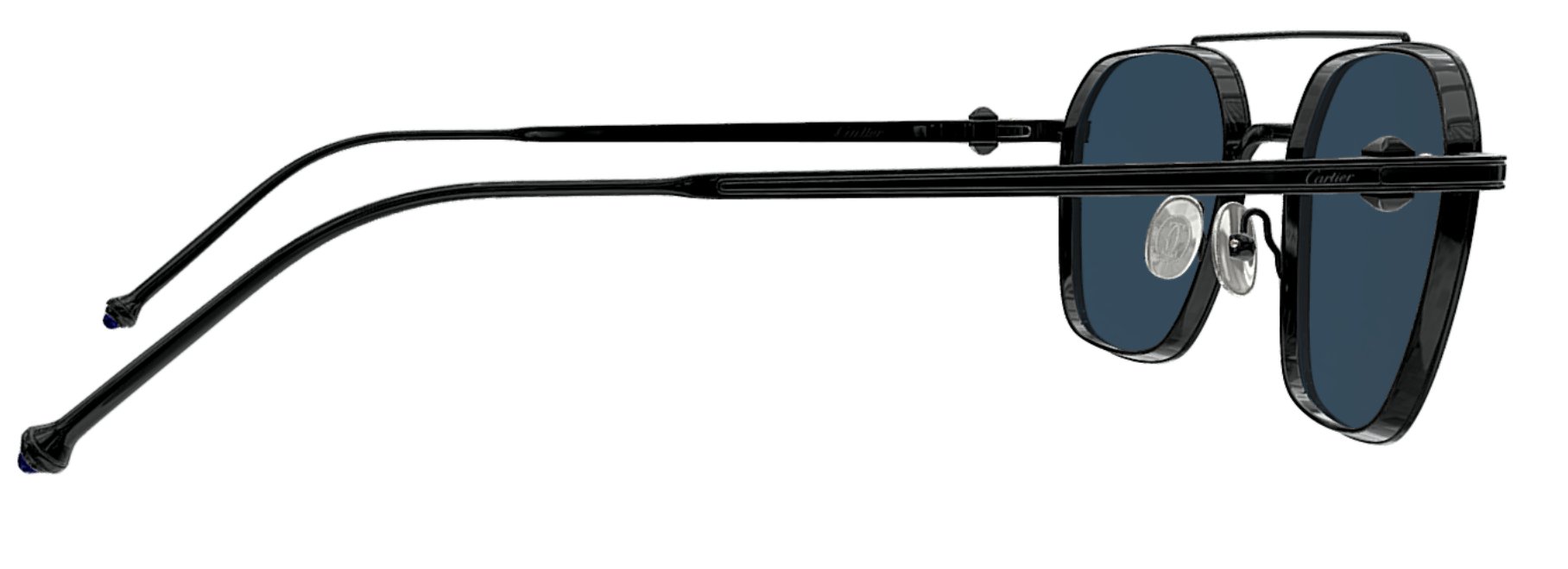 パシャ ドゥ カルティエ サングラス CT0618S 004 チタンの画像