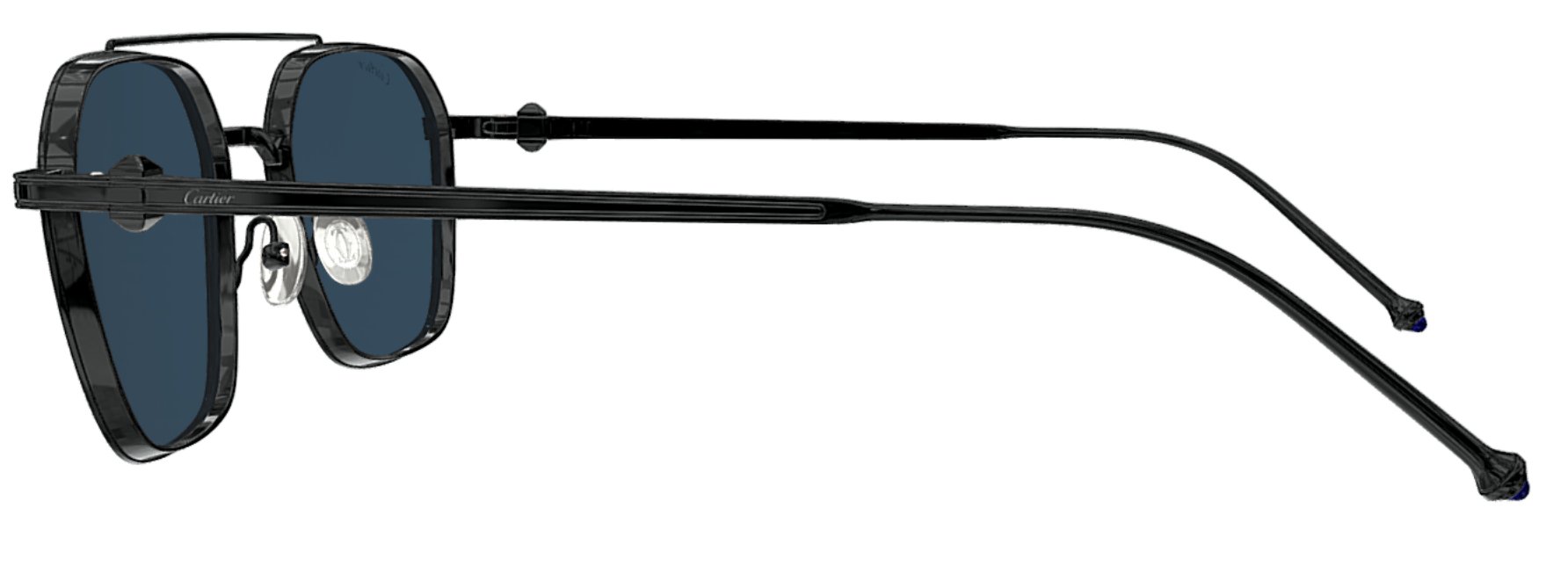 パシャ ドゥ カルティエ サングラス CT0618S 004 チタンの画像