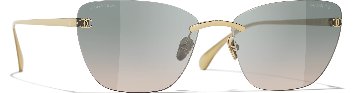シャネル サングラス CH4286T C395/S3 チタンの画像