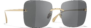 シャネル サングラス CH4287T C395/S4 チタンの画像