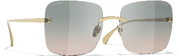 シャネル サングラス CH4287T C395/S3 チタンの画像