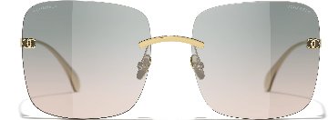 シャネル サングラス CH4287T C395/S3 チタンの画像