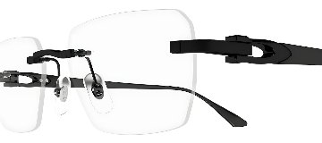 シグネチャー C ドゥ カルティエ 眼鏡フレーム CT0662O 004 チタンの画像