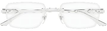 シグネチャー C ドゥ カルティエ 眼鏡フレーム CT0662O 006 チタンの画像