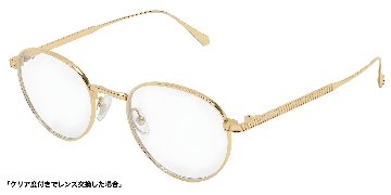 C ドゥ カルティエ シグネチャー サングラス CT0626S 001/006 チタンの画像