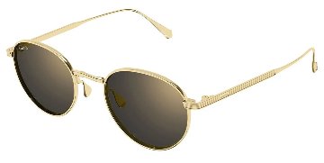 C ドゥ カルティエ シグネチャー サングラス CT0626S 001/006 チタンの画像