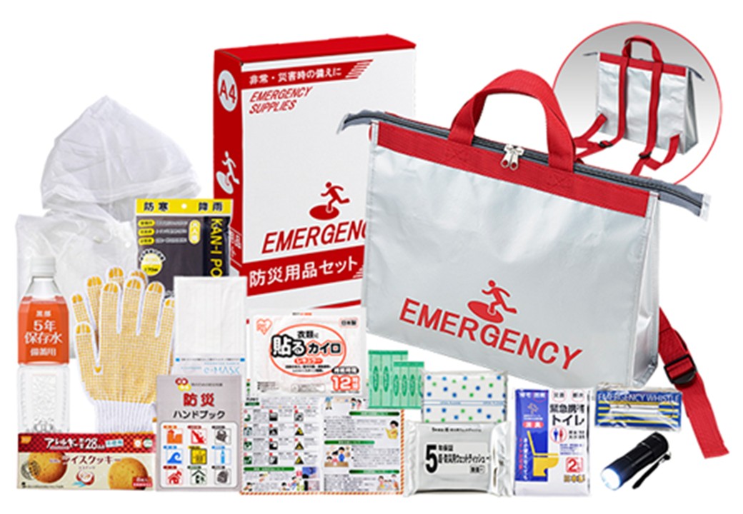 トートリュック避難セットの画像