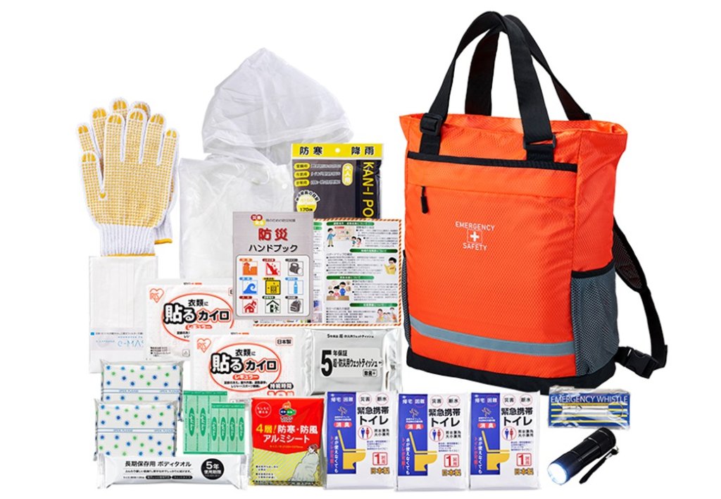 2WAYリュック避難セットの画像