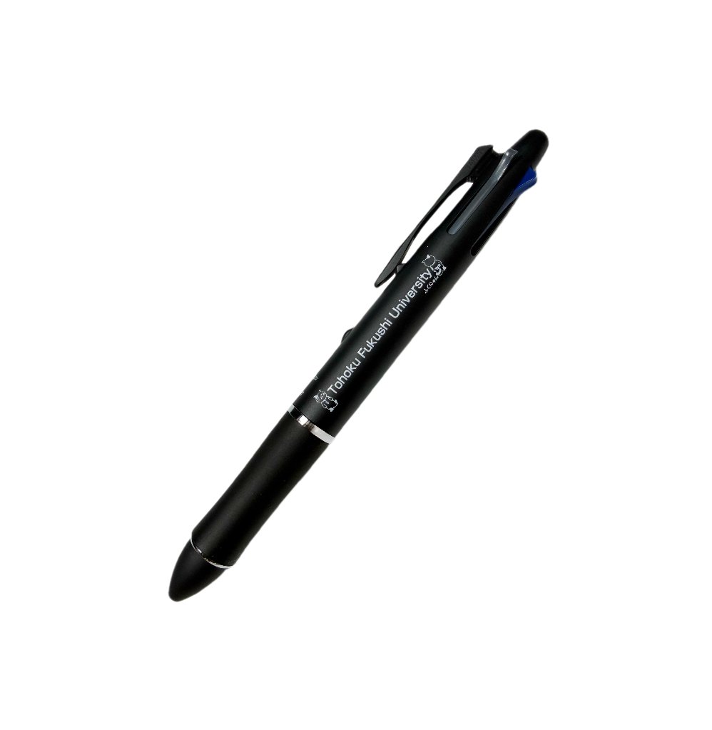 ４色ボールペン+シャープペン　ブラック（PILOT製品）の画像
