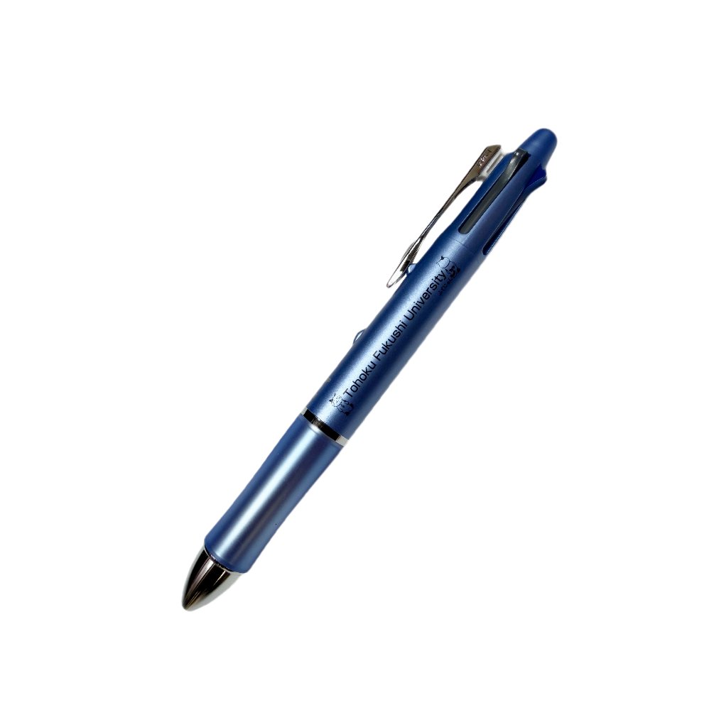 ４色ボールペン+シャープペン　スカイブルー（PILOT製品）の画像