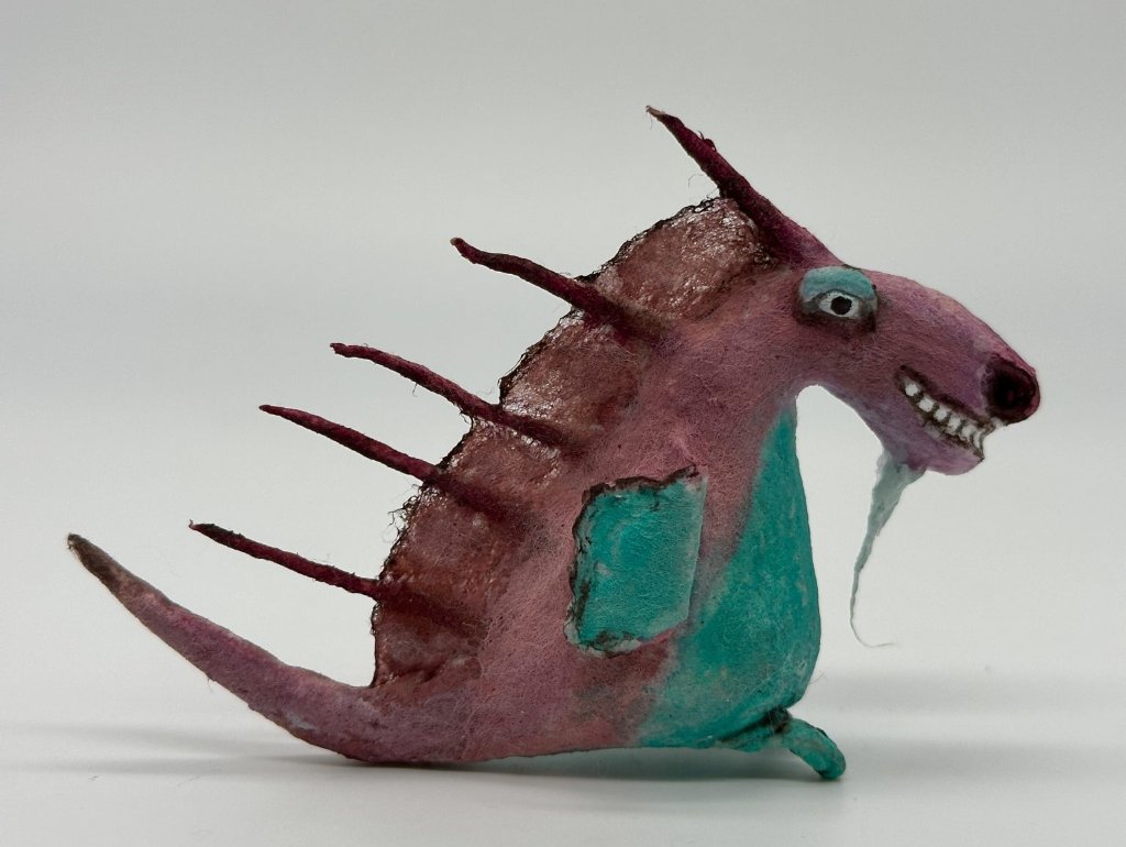 ドラゴン2307　綿人形の画像