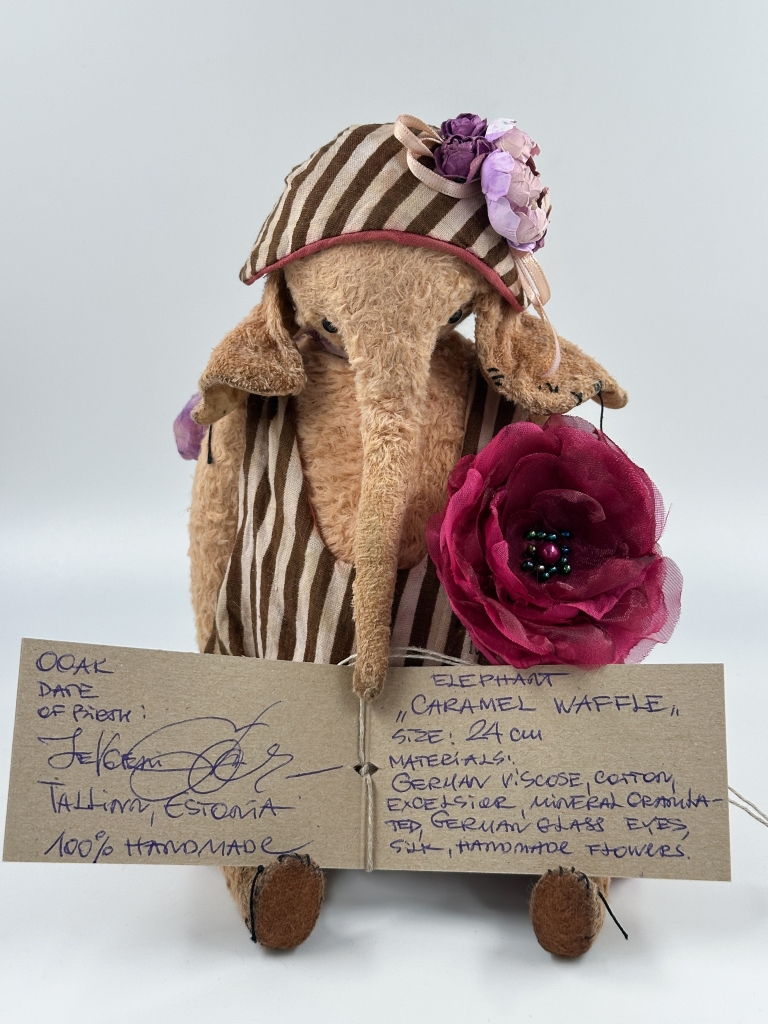 キャラメルワッフル（象）の画像