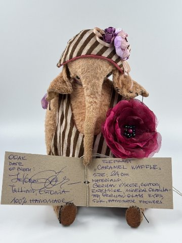 キャラメルワッフル（象）の画像