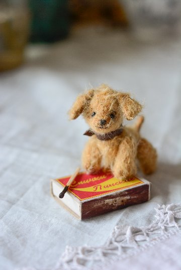 sold 子犬と人形画像