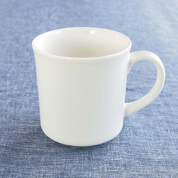 遠赤外線で飲物が美味しくなる食器 鉛不使用 森修焼 マグカップ白の画像