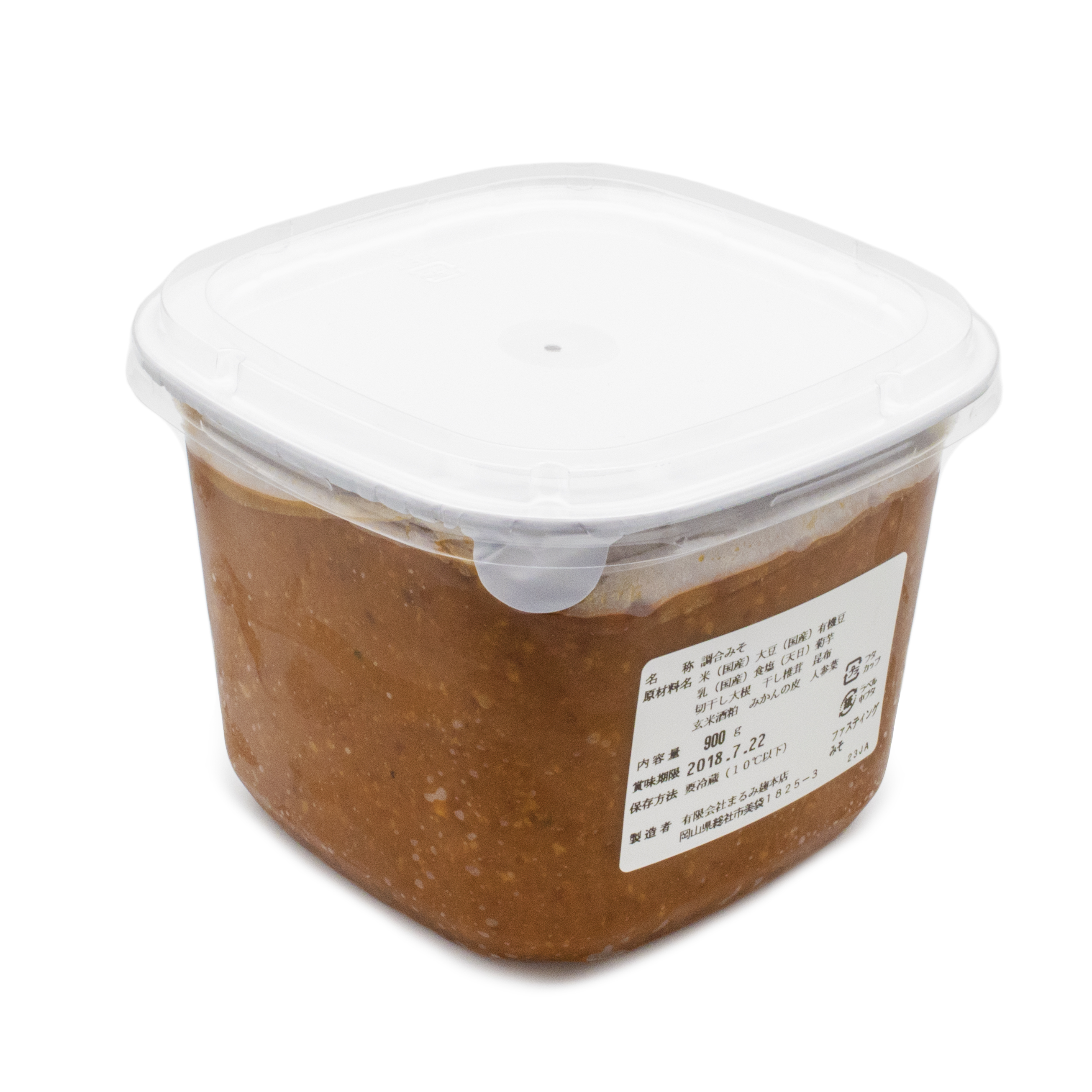 世界初！味噌汁の酵素ドリンク ファス味噌 大容量900g 3月～11月クール便配送の画像