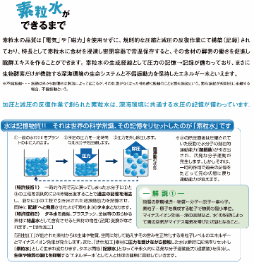 発酵する水 素粒水 浄水器 ワンウォーターECOの画像