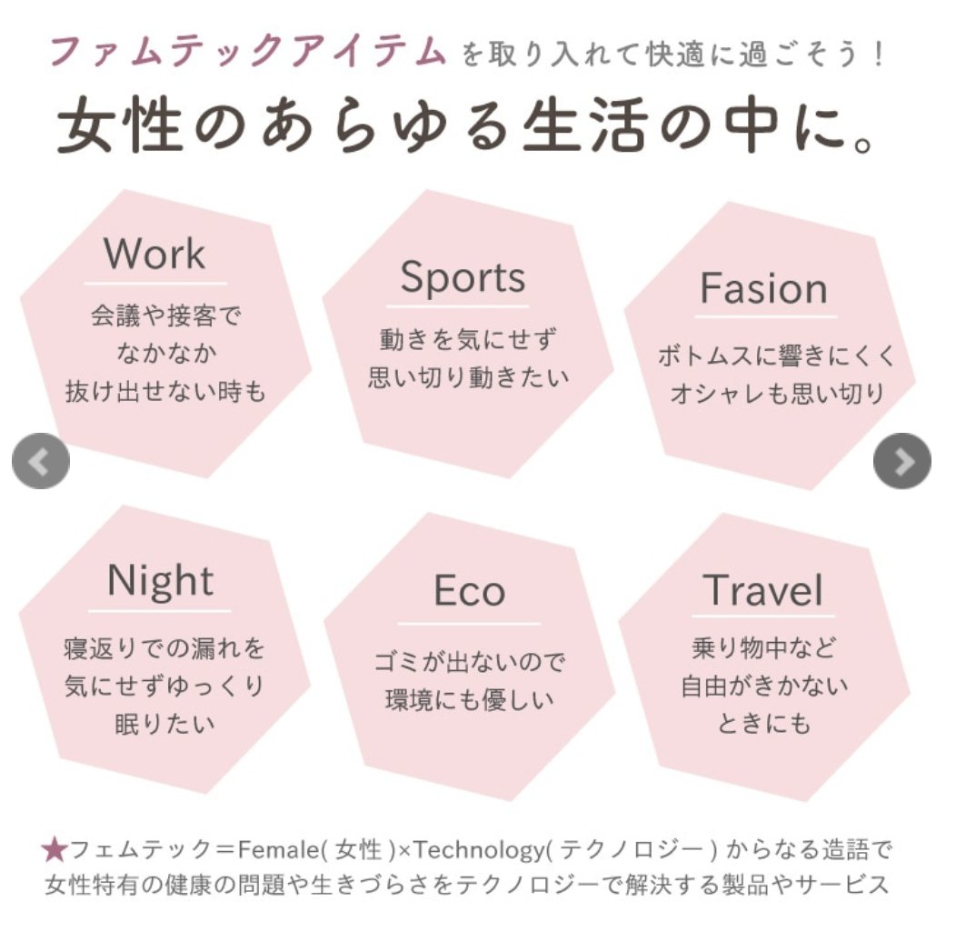 【LAQREE 吸水ショーツ】　ボクサータイプの画像