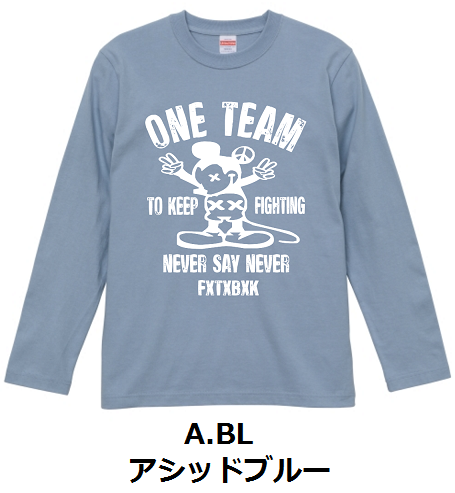 ONE TEAM x FTBKコラボ支援LONG SLEEVEの画像